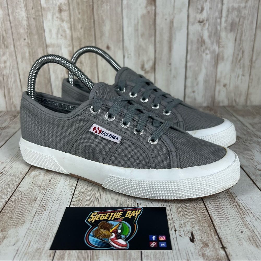 Superga Classic Grey - Womens 6.5